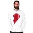 thumbnail image 6 of Other Half Heart Cute Matching Set Hoodie Sweatshirt Women Men Brisco Brands L, 6 of 7