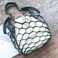 thumbnail image 3 of Sac Fourre-Tout pour Femmes Mode Sac à Bandoulière en Filet Creux avec Poignée Intérieure, 3 of 8