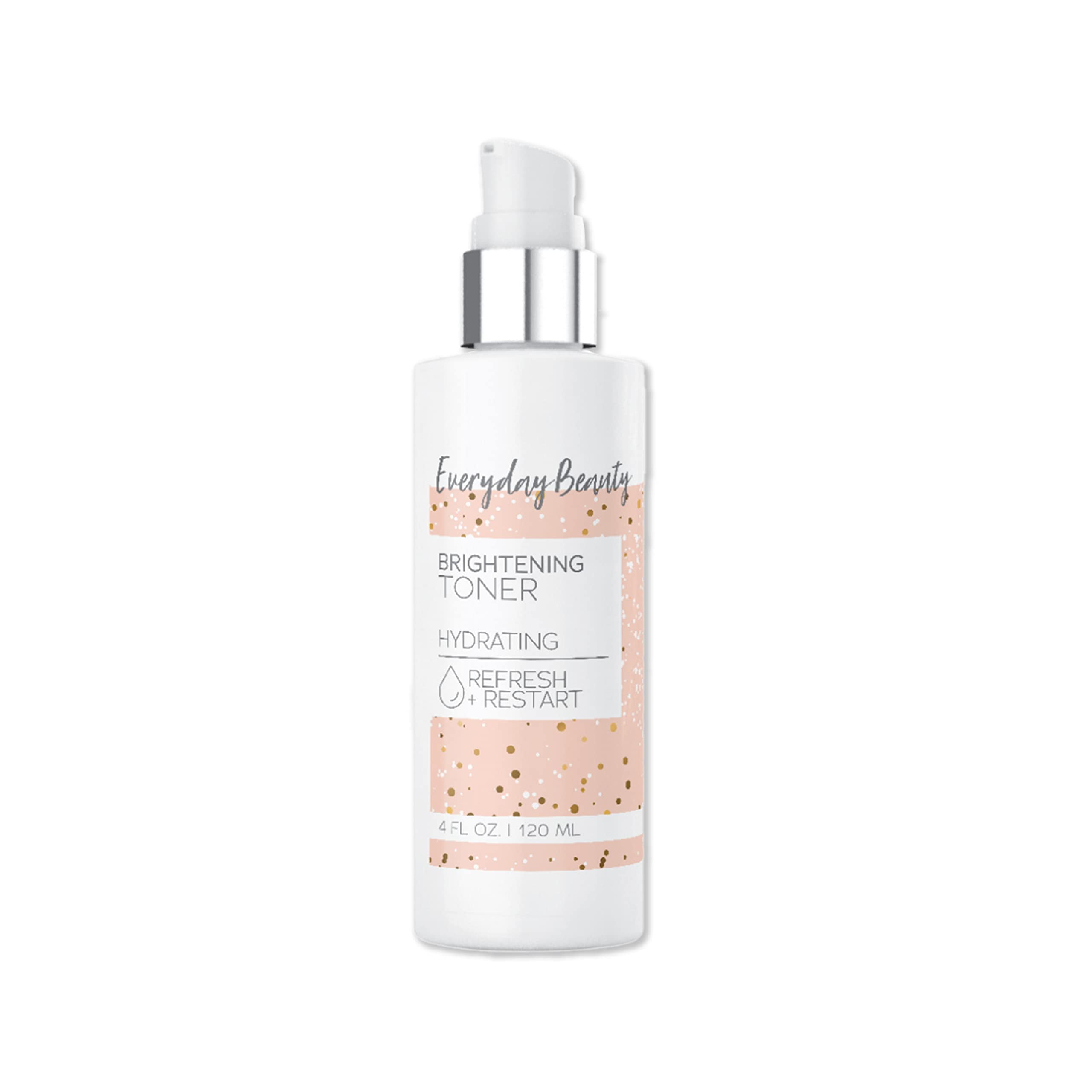 Everyday Beauty Brightening Toner, Hydrating with Hyaluronic Acid