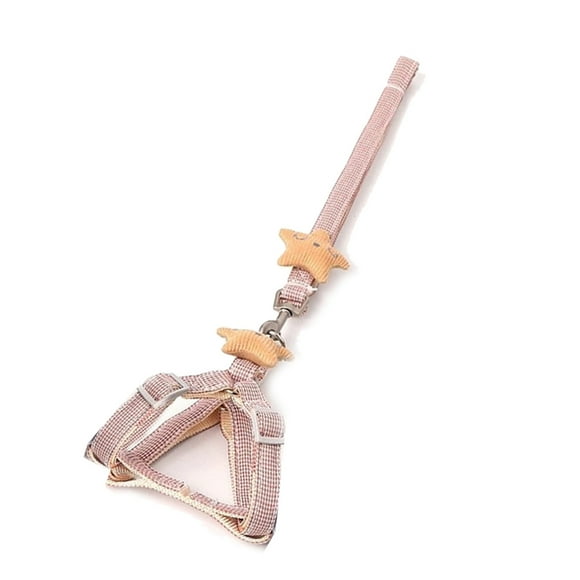 Pet Chest Harness Leash,Dog Harness Leash Adjustable Cat Harness Leash Dog Harness Leash Seamless Integration