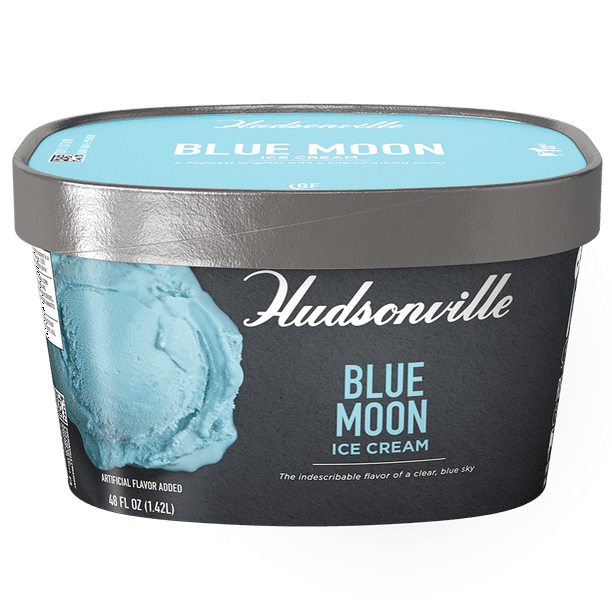 Hudsonville Blue Moon Ice Cream - Walmartcom