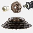 thumbnail image 4 of Bike Cassette, Bike Flywheel Sprocket 6 Speed to Promise Smooth Rotation Part, Brown, 4 of 5