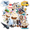 4A, variant on 35pcs-50pcs Retro Transportation Stickers Vehicles Cute Stickers Pack for Suitcases Luggage Laptops