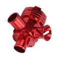 thumbnail image 2 of Válvula de descarga Aleación de aluminio Accesorios universales para automóvil rojo para motor 2-Turbo 1.8T/2.7L, 2 of 5