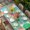 Grass Green Light Yellow, variant on Colorful Ethnic Table Cloths for 5 Foot Rectangle Tables, Modern Abstract National Geometric Teal Patio Waterproof Elastic Fitted Tablecloths, Washable Rectangular Table Cover for Camping