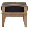 thumbnail image 3 of Marina 6 Piece Outdoor Patio Teak Set in Natural Navy, 3 of 10
