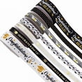 thumbnail image 1 of BINGLI 6 Rolls 5 Yards 2026 Graduation Ribbons for Wrapping Gifts, Congratulations Grosgrain Ribbons for Graduation Decoration DIY Party, 10, 16 MM Width Graduations Cap 2026 Ribbon for Graduations, 1 of 8