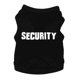 thumbnail image 1 of Black SECURITY Black Newly Design Dog Vest Summer Pets Dogs Cotton Clothes Shirts Apparel, 1 of 3