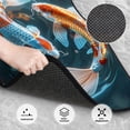 thumbnail image 3 of Fotbe Cute Koi Fish Serenity Juego de 4 Tapetes para Auto con Estampado – Alfombrillas de Goma Reforzada, Diseño Antideslizante, Protección para Todo el Año – Vehículos, Autos, Camionetas y SUVs, 3 of 7