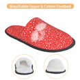 thumbnail image 3 of Fotbe Hohoho4 Pantuflas Peludas para Mujer con Estampado, Zapatillas de Peluche, Zapatos de Invierno para Casa, Uso Interior y Exterior-Large, 3 of 8