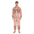 thumbnail image 2 of IAUYY Unisex Adult Onesie Pajamas Ultra-Soft Crystal-Soft Fabric, Halloween Adult Onesie Pajamas Adults,With a Zipper Plus Size Onesie Pajamas, Fantasy Illustration Style, 2 of 7