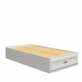 thumbnail image 6 of Hillview Twin Platform Bed with Storage Drawer, Ivory Oak, 6 of 9