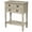 Retro Grey, variant on Irene Inevent 3 Drawer Console Accent Table, White
