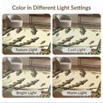 thumbnail image 7 of ODIKA 8'x10' Washable Area Rug Durable, Non-Slip Hooked Fishing Lake Trout Nautical Border Lure Novelty Vintage for Living Room, Under Sectional, Family, 7 of 7