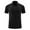 Black, variant on Men's Quick Dry Sports Polo Shirt Short Sleeve High Performance Golf Tennis Daily Casual Lapel T-Shirt