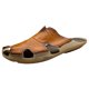 thumbnail image 1 of Sandalias de piel de vaca para hombre Baotou de gran tamaño, zapatos de playa antideslizantes, sandalias informales para hombre Wmkox8yii 123q423, 1 of 1