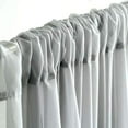 thumbnail image 5 of AK TRADING CO. 120" Wide (10Ft Wide) Sheer Voile Drape Panels for Backdrop, Wedding Events, Ceiling Drapes, Event Masking, Decor - Select from 6ft to 50ft Length. (10 feet x 40 feet, Silver), 5 of 6