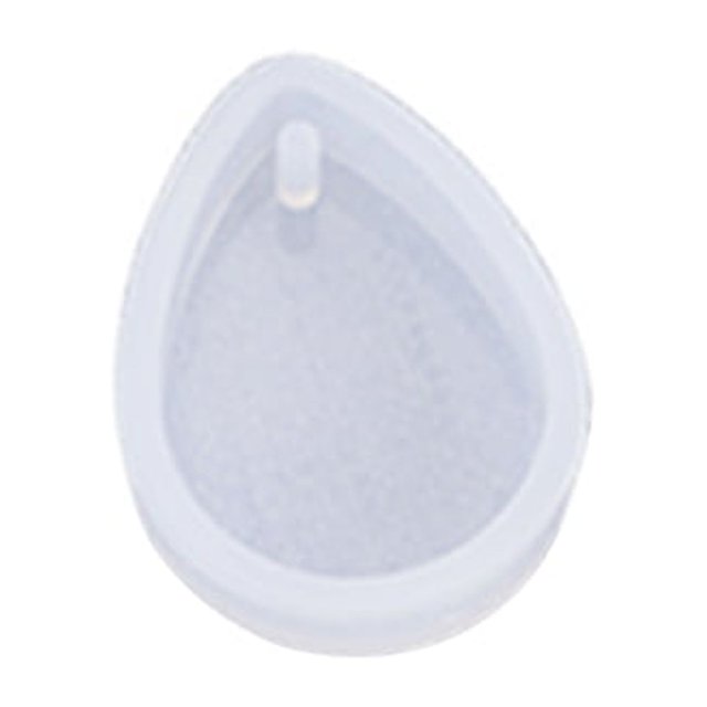 Pendentif avec Trou Miroir Face à Différentes Formes de Qualité Fiable Moule de Réutilisation Souple DIY pour des Projets d'Artisanat Faisant Forme de Goutte d'Eau