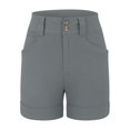 thumbnail image 6 of Women Stretch Twill Shorts Polyester for Summer and Various Activities, 6 of 7