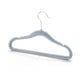 thumbnail image 3 of 50 Ganchos Infantiles De Terciopelo Antideslizantes 360º Modelo Gris, 3 of 4