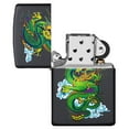 thumbnail image 6 of Zippo Black Matte Dragon Pocket Lighter, 6 of 7