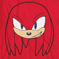 thumbnail image 2 of Sonic the Hedgehog Boys Knuckles Big Face T-Shirt, Sizes 4-20, 2 of 3