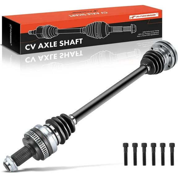 A-Premium CV Axle Shaft Assembly Compatible with BMW X3 2004 2005 2006 2.5L 3.0L, Automatic trans, Rear Left Driver Side, Replace# 31217540115, 33207524041