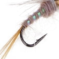 thumbnail image 4 of 12pcs Moscas Cebos Cabeza tón Carnadas Ninfa Trucha Pesca Pescador Agarre Simución Sunnimix Beads Head Nymph Flies, 4 of 8