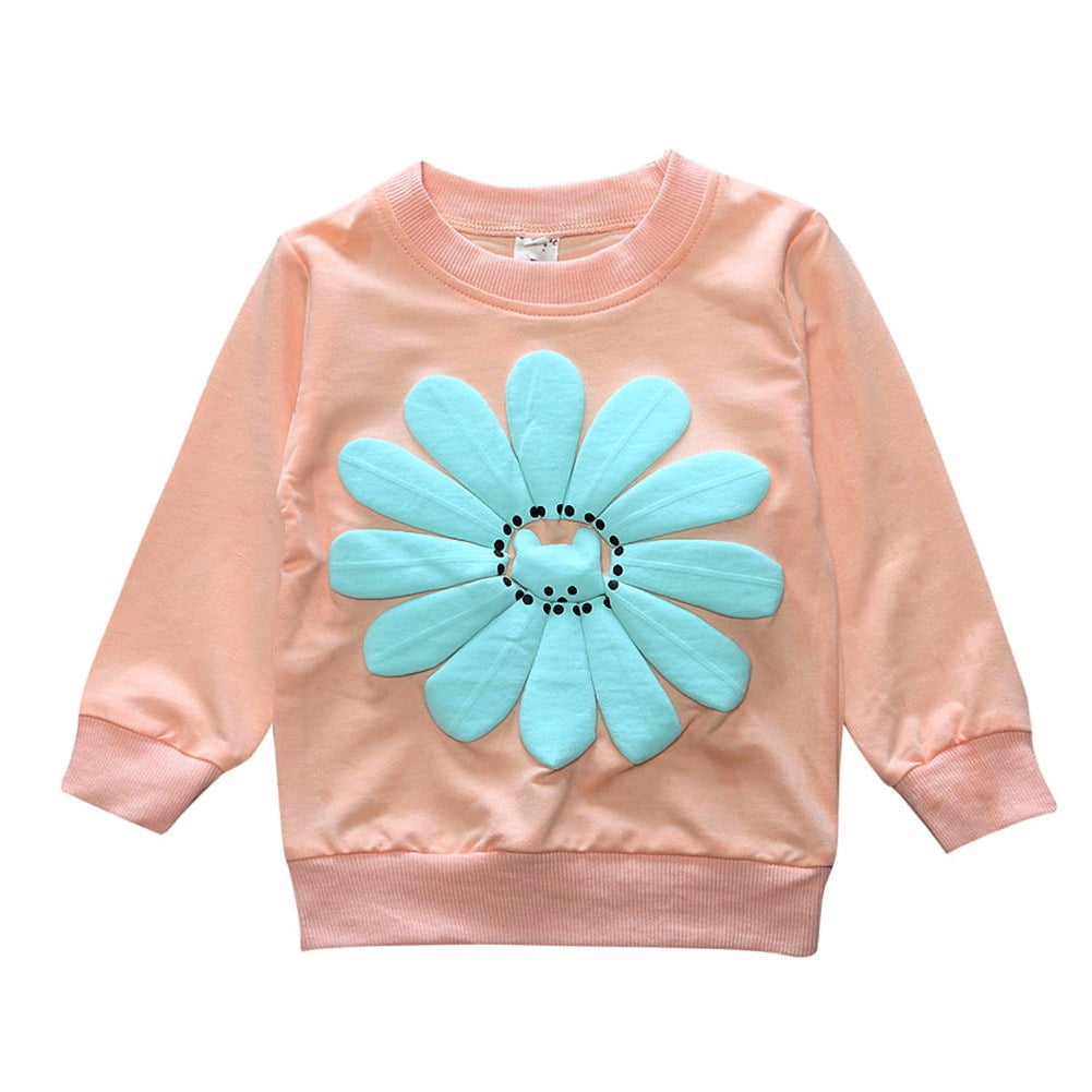 1T 2T 3T 4T Kids Baby Girl Outfits Set Long Sleeve Sweatshirts Tops Pants Outfits Clothing Christmas Gifts