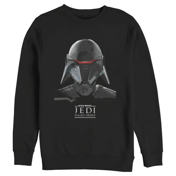 Men's Star Wars Jedi: Fallen Order Second Sister Mask Sweatshirt Black X Large