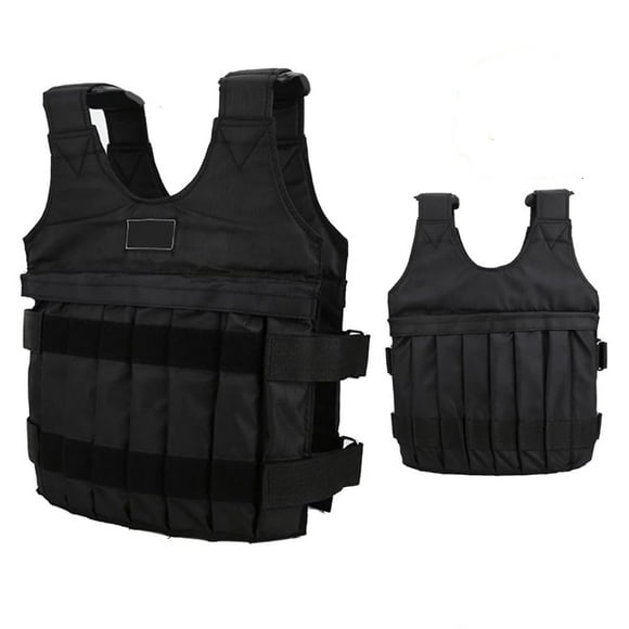 DISEN 44 lb/20KG Adjustable Weighted Vest Jacket Exercise Training Fitness Waistcoat for Men, Women