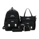 thumbnail image 2 of Conjunto de mochilas escolares Salvador Mochila para niñas 5 piezas negro, 2 of 10