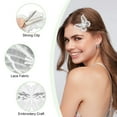 thumbnail image 2 of EEEkit 20pcs Butterfly Hair Clips for Women Girls, Lace Embroidery Butterfly Hair Pins, Xmas Gifts, 2 of 5