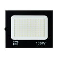 thumbnail image 1 of LED Flood Light Spotlight 100W 200W IP66 Waterproof LED Black Shell Garden Street Gate Wall Floodlights ,Wide Application, 1 of 7