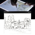 thumbnail image 2 of LAFGUR Multifunctional LED Light Box Tracing Drawing Board Artist Pad Copy Lightbox NEW, 2 of 8