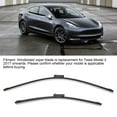 thumbnail image 3 of Windshield Wiper Blade, 1076730 00 B Front Left Scratch Free 26in OEM Standard Wiper Blades Replace  For Model 3 2017 Onwards, 3 of 8