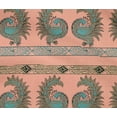 thumbnail image 4 of oneOone Cotton Flex Fabric Peacock Block Print Sewing Fabric BTY 40 Inch Wide, 4 of 4