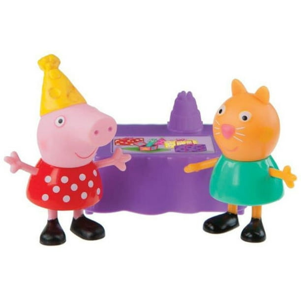 Peppa Pig - Jeu de Fête d'Anniversaire Peppa & Candy Cat