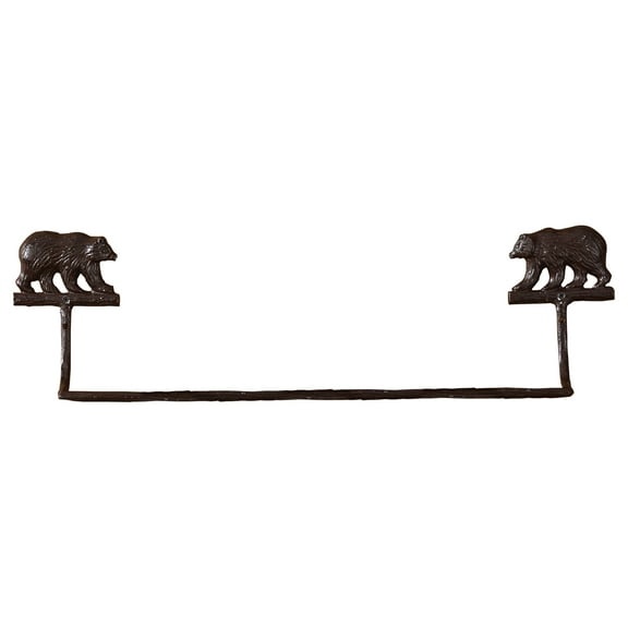 Park Designs Cast Bear Towel Bar - 24"