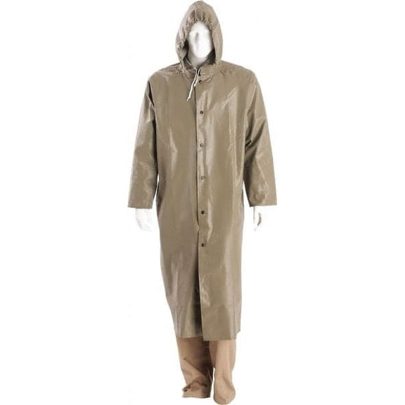 Tingley Magnaprene Flame Resistant Rain Coat, Tan, 2XL C12148