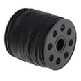 thumbnail image 1 of Rongfmy Korean PU Leather String Rope Flat Cord Thread 2.6mm - Black, 1 of 9