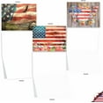 thumbnail image 5 of The Best Card Company 20 Assorted Blank Notecards Bulk Box Set 4 x 5.12 Inch with Envelopes (10 Designs, 2 Each) Artful Flags AM6580OCB-B2x10, 5 of 8