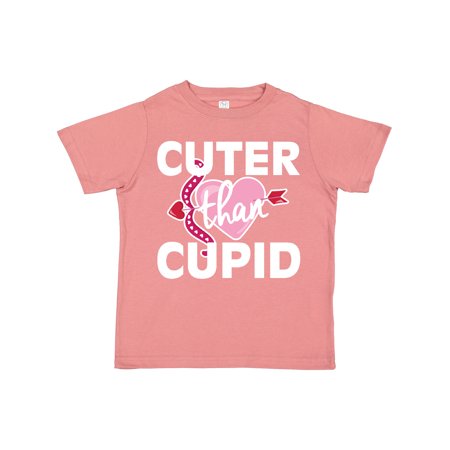 

Inktastic Valentine s Day Cuter Than Cupid Bow and Arrow Gift Toddler Boy or Toddler Girl T-Shirt