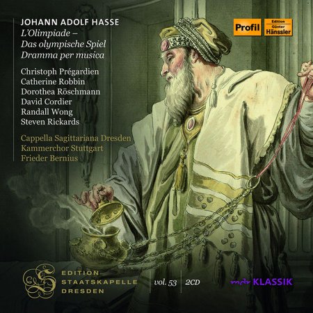 Hasse / Pregardien / Robbin - L olimpiade - Music & Performance - CD