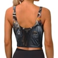 thumbnail image 3 of Lsque Surrealist Cow Printed Women'S Sports Bra, Compression, Moisture Wicking, High-Impact Sports Bra For Women,Supportive sports bra-XX-Large, 3 of 9
