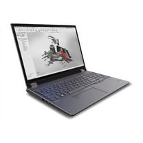 Lenovo ThinkPad P16 Gen 2 21FA - Intel Core i9 - 13980HX / up to 5.6 GHz - Win 11 Pro - RTX 2000 Ada - 32 GB RAM - 1 TB SSD TCG Opal Encryption 2, NVMe, Performance - 16" IPS 2560 x 1600 (WQXGA) @ 165 Hz - Wi-Fi 6E - storm gray (top), villi black (bottom) - kbd: English - with 3 Years Lenovo Premier Support   3 Years Lenovo Sealed Battery Add On