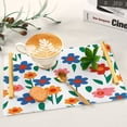 thumbnail image 6 of Ryvnso Flowers Floral Bathroom Tray Vanity Countertop Trays Acrylic Organizer, 6 of 7