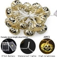 thumbnail image 4 of Halloween String Light 9.8FT 20LED Battery Powered Pumpkin String Light with 2 Modes Autumn Halloween String Lamp Party Decoration for Garden Yard, 4 of 10