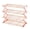 Rose Gold 4-Layers, variant on Jkung 3/4-Tier Collapsible Cooling Rack Foldable Adjustable Stackable Design Non-Stick Coated Metal Cooling Rack Cakes Baking Kitchen Tool