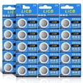 thumbnail image 1 of LiCB CR 1632 Battery CR1632 3V Lithium Coin Battery (20 Pack), 1 of 8